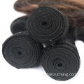 Cheveux humains dubaï à trois tons ombre 1b / 4/27 # Temple indien Hair Blonde Body Wave Wave Bundles